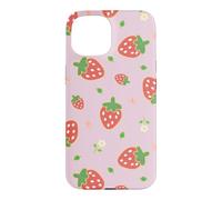 Carcasa para iPhone 15 Strawberry Floral Garden Cottagecore Aesthetic