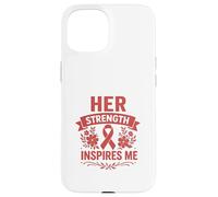 Carcasa para iPhone 15 Su Fuerza me inspira Conciencia