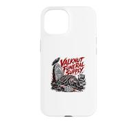 Carcasa para iPhone 15 Suministros funerarios de Valknut: Saga Viking Death Raven