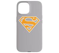 Carcasa para iPhone 15 Superman Light Orange & White Shield