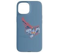 Carcasa para iPhone 15 Superman Scribble & Soar Comics