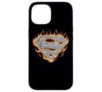 Carcasa para iPhone 15 Superman Steel Fire Shield