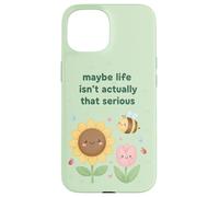 Carcasa para iPhone 15 Tal Vez la Vida no es Realmente Esa Abeja Linda y seria