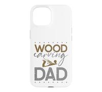 Carcasa para iPhone 15 Tallador de Madera para el día del Padre