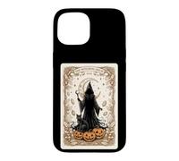 Carcasa para iPhone 15 Tarjeta de Halloween The Witching Hour Mystical Witch Moon
