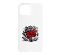 Carcasa para iPhone 15 Tatuaje De Tinta Y Runa Saga Viking Norse Raven
