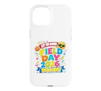Carcasa para iPhone 15 Teacher Student Field Day Let The Games Begin Math Field Day