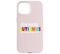 Carcasa para iPhone 15 Tengo Autismo Bitte Habe Geduld mit mir