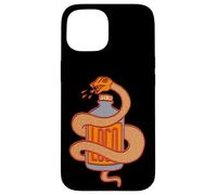 Carcasa para iPhone 15 Tequila Mezcal Serpiente Gusano Dia De Los Muertos Día De Los Muertos