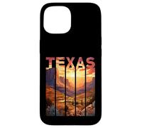 Carcasa para iPhone 15 Texas 1845 Vacaciones Guadalupe Mountains National Park