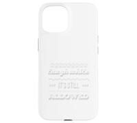 Carcasa para iPhone 15 Texto de Humor Divertido Gente Divertida se ríe Mientras Sigue Siendo Legal