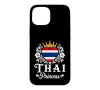 Carcasa para iPhone 15 Thai Princess Thailand Flag Proud Thai Girl