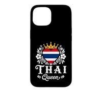 Carcasa para iPhone 15 Thai Queen Thailand Flag Proud Thai Woman