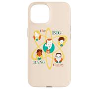 Carcasa para iPhone 15 The Big Bang Theory Atomic Friends