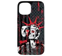Carcasa para iPhone 15 The Boys Homelander Statue of Liberty Skull Graffiti TV Show
