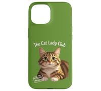 Carcasa para iPhone 15 The Cat Lady Club Cozy Tabby