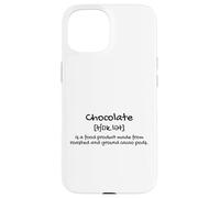Carcasa para iPhone 15 The Definition of Chocolate lIllustration Graphic Designs