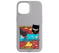 Carcasa para iPhone 15 The Flash Movie Batman Supergirl Chibi Trio