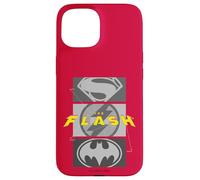 Carcasa para iPhone 15 The Flash Movie Batman Supergirl Trio of Symbols