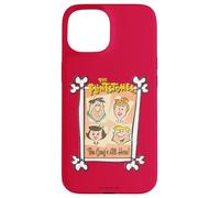 Carcasa para iPhone 15 The Flintstones Fred Wilma The Gang's All Here