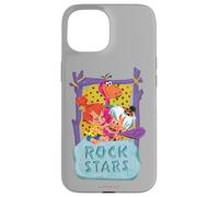 Carcasa para iPhone 15 The Flintstones Pebbles and Bam Bam Rock Stars