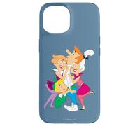 Carcasa para iPhone 15 The Jetsons George Jane Judy Elroy Group Hug