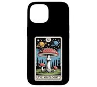 Carcasa para iPhone 15 The Mycologist Tarot Card Mycology Forager Hongo