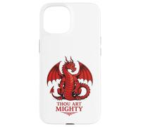 Carcasa para iPhone 15 Thou Art Mighty Match Day Motivo