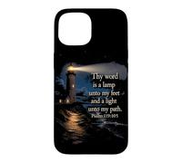 Carcasa para iPhone 15 Thy Word is a Lamp Unto My Feet - Psalm 119:10 Faith Verse