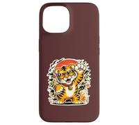 Carcasa para iPhone 15 Tiger Nature Wildlife | Gráfico de Vida Silvestre Cool Big Cats