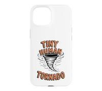 Carcasa para iPhone 15 Tiny Human Tornado Parent Life Funny Toddler Boy