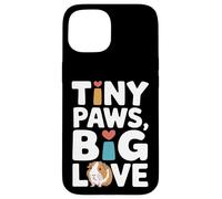 Carcasa para iPhone 15 Tiny Paws Big Love - Cobaya
