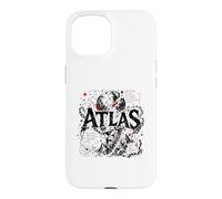 Carcasa para iPhone 15 Titán Griego Antiguo Atlas Mito Mundo Cósmico
