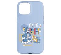 Carcasa para iPhone 15 Tom and Jerry Be My BFF