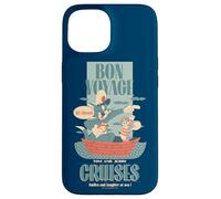 Carcasa para iPhone 15 Tom and Jerry Bon Voyage Cruises