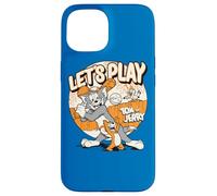 Carcasa para iPhone 15 Tom and Jerry Let's Play