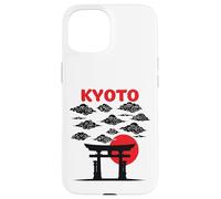 Carcasa para iPhone 15 Torii Gate Sunrise Kioto Nubes Edición de Fans de Viaje