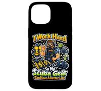Carcasa para iPhone 15 Trabajo Duro para Que mi Equipo de Buceo Pueda Tener una Vida Mejor buceando