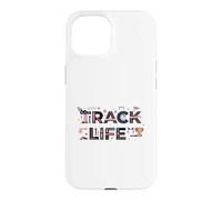 Carcasa para iPhone 15 Track Life Track and Field Athlete Running Track