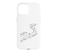 Carcasa para iPhone 15 Trail Is The Teacher Ultra Mindful Trail Run