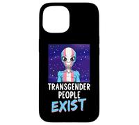 Carcasa para iPhone 15 Transgénero Extraterrestre LGBTQ Transgénero Las Personas