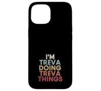 Carcasa para iPhone 15 Treva Name Treva Personalized Name First Given