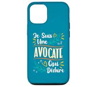 Carcasa para iPhone 15 UNE Avocate Qui Déchire Cadeau Avocate Femme