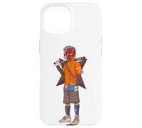 Carcasa para iPhone 15 Urban Japanese Anime Devil Masked Read The Bat Warrior