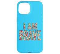 Carcasa para iPhone 15 Valiente Courage Bravery Mejora Pronto