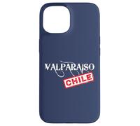 Carcasa para iPhone 15 Valparaiso Chile Arte Vintage - Recuerdo de Viaje Sudamérica