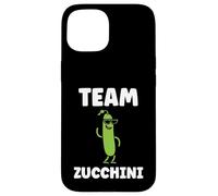 Carcasa para iPhone 15 Vegetable Small Zucchini Minimalist Simple Team Zucchini