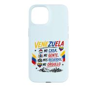Carcasa para iPhone 15 Venezuela Siempre en Mis Recuerdos Mi Orgullo