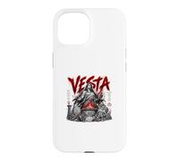 Carcasa para iPhone 15 Vesta Diosa Romana del Hogar Fuego Roma Mito