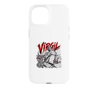 Carcasa para iPhone 15 Virgilio Romano Poeta Eneida Latina Clásico Épico
